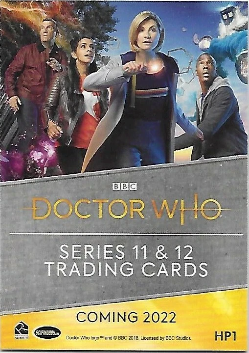 Doctor Who Seasons 11 & 12-HP1 Promo Card - Hobby US Exclusivo - Dr Who - Imagen 3 de 3