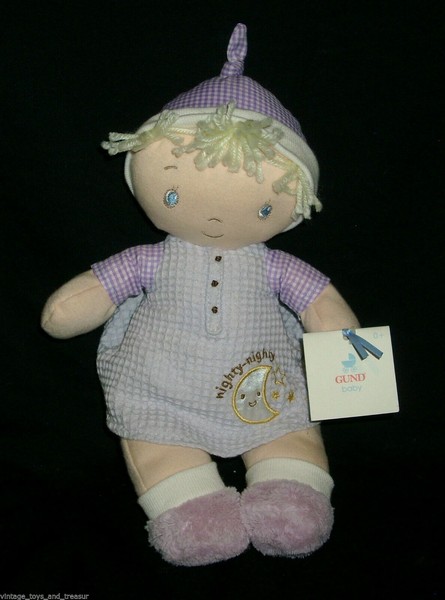 12 Gund Rhilyn Nuit Bebe Poupee Fille 3191 Animal En Peluche Jouet Doux Sonmieux Com