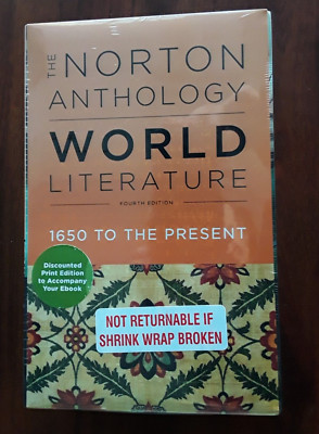 The Norton Anthology of World Literature Fourth Edition Volume D E F Bundle