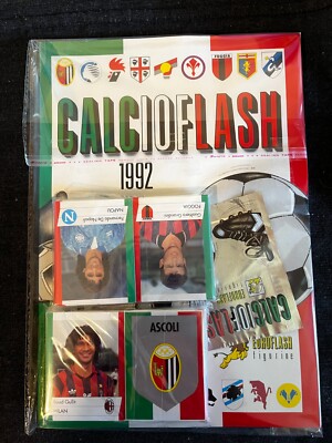 KOMPLETTER STICKERSATZ + LEERALBUM EUROFLASH FOOTBALLFLASH 92 1992 SELTEN KEIN PANINI