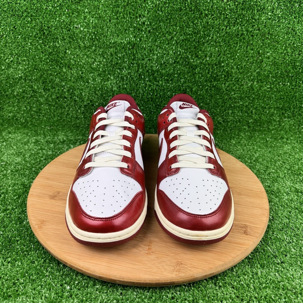 靴 NIKE DUNK LOW PRM 10 (UK 9) Size 10 - Nike Dunk Premium Low Vintage Red W for sale online | eBay