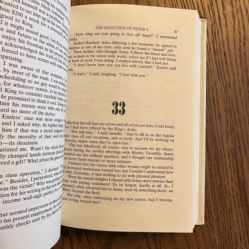 The Seduction of Peter S. Mystery Hardcover Book by Lawrence Sanders 1983 - Picture 10 of 12