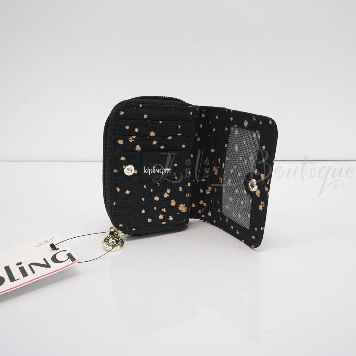 小物 L'Appartement Quiky Key Tag 3P Set(Star) Kipling Tops Mini Wallet Zip Snap Card Case KIA3R3 Polyamide