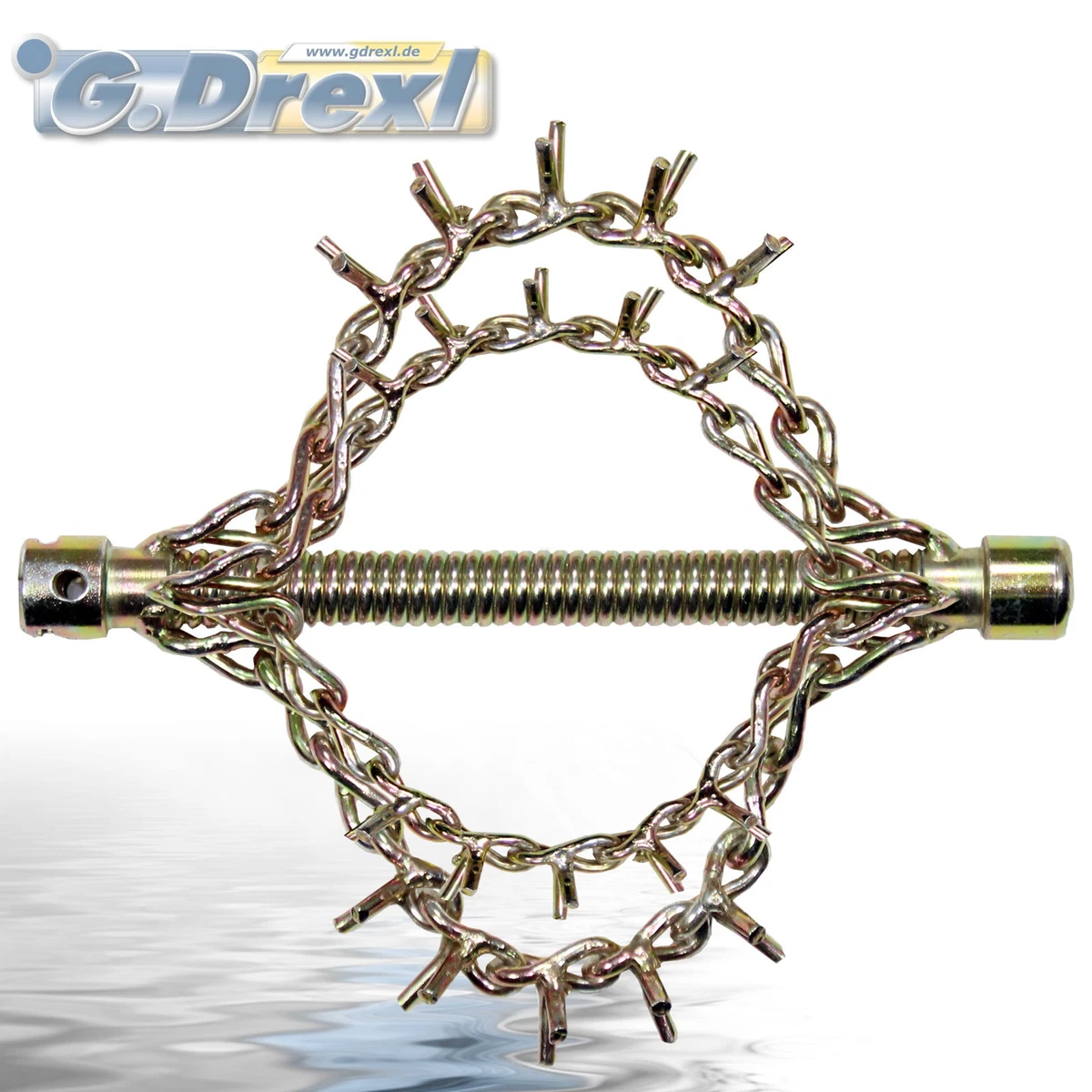 G-Drexl Hand Rohrreiniger Profi 10 mm x 7,5m Spirale