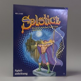 Solstice: Die Suche nach dem Zauberstab von Demnos Nintendo NES OVP