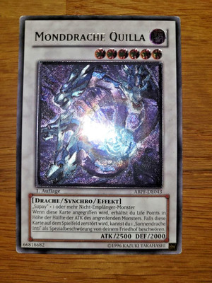 YU-GI-OH, MONDDRACHE QUILLA Ultimate Rare ABPF-DE043 Deutsch 1. Auflage