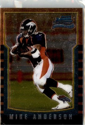 2000 Bowman Chrome Mike Anderson RC Denver Broncos #220
