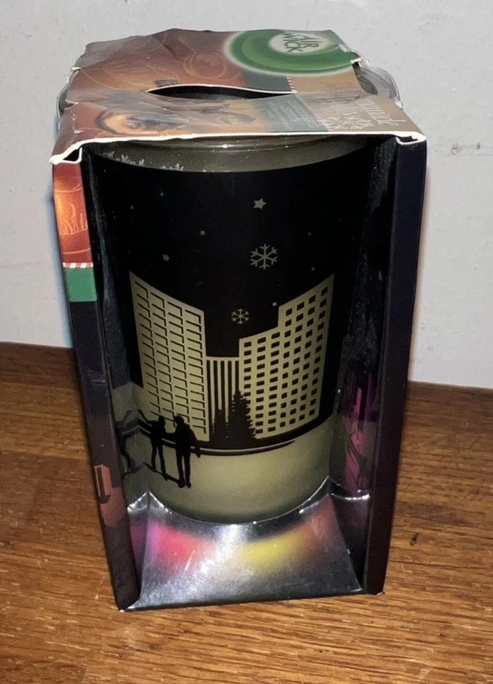 Vela Air Wick canela castañas asadas 4,23 oz siluetas cambiantes de color NUEVO Foto 4 de 4