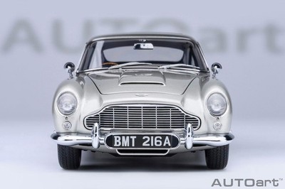 AUTOart 1/18 Aston Martin DB5 “007/Goldfinger” Bond Car Completed