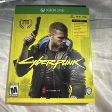 Warner Bros Cyberpunk 2077 Xbox One M Action Adventure Map Postcards Stickers