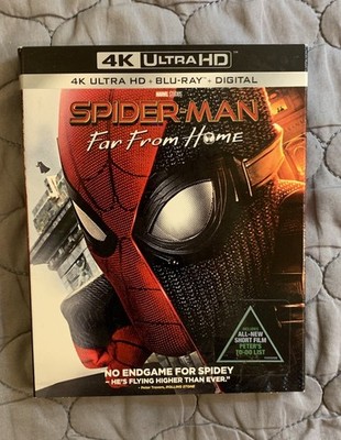 Spider-Man Far From Home 4K (UHD / Blu-ray / Digital) + HTF Slipcover Sealed