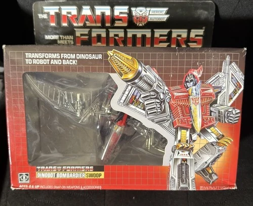 G1 Tranformers Dinobot Swoop Vintage 1984 New In Box Hasbro No Reserve!
