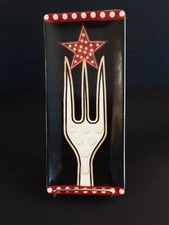 Certified International Kitchen Chef Small Serving Tray Hobby Lobby 10.75"x4.75"