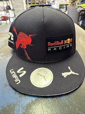 Red Bull Racing Hat Cap F1 Puma #11 Sergio Perez Blue Snapback Banorte. New.