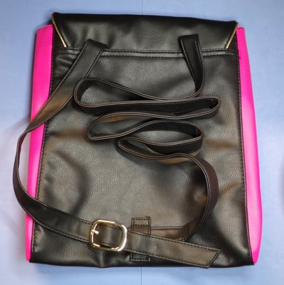 Juicy Couture Black and Pink Large Backpack/Purse with Gold  display picture 3