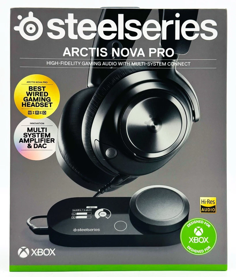 SteelSeries Arctis Nova Pro Wired Over-Ear Gaming Headset for Xbox (61528) - Image 2 of 4