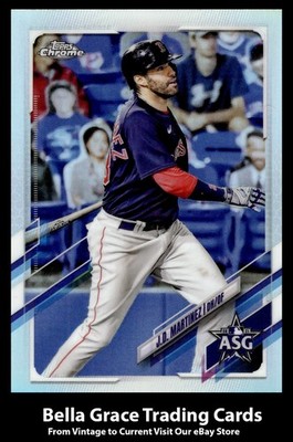 2021 Topps Chrome Update J.D. Martinez #ASG-35 Red Sox MLB All-Stars Refractor