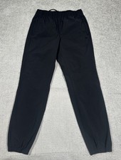 VRST Training Pants Mens Small Black Joggers Nylon Stretch Gym Outdoors Hiking