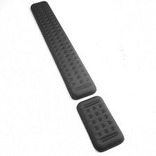 Keyboard and Mouse Wrist Rest Memory Foam Ergonomic Support Pad Black