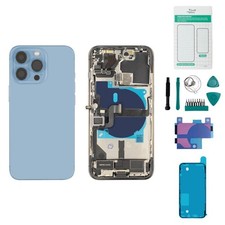 iPhone 13 Pro Gehäuse mit Backcover Sierrabl...
