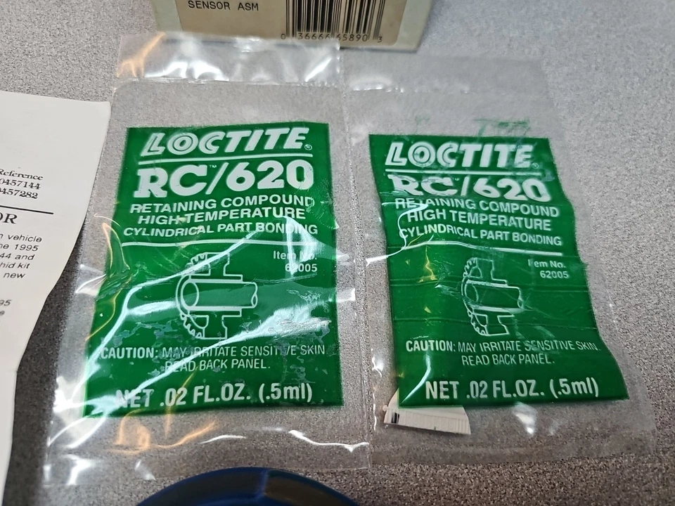 Sensor de velocidad de rueda delantera ACDelco genuino GM 10457282 1996-97 Buick Park Avenue Foto 4 de 4