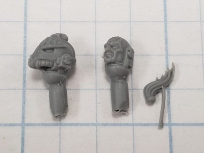 30k Space Marine Bits Forge World Salamander Mark Vi Helmet Head SS