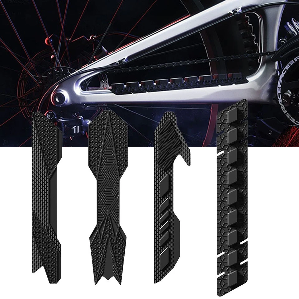 Frame Stickers Black Chain Protector Chainstay Cycling Cycling Accesorios - Image 3 of 4