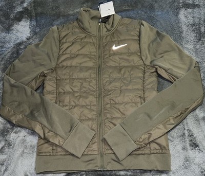 XS Nike Women's Therma FIT Synthetic Fill Full Zip Jacket Olive DD6061 222