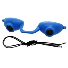 Flexible Sun Goggles Eye Protection UV Black Glasses Eyes Protect Tanning Bed