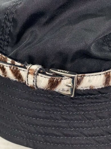 PRADA Hat/ Medium/ Polyester/ Black/ Solid Color/… - image 7