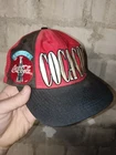 Vintage Coca-Cola Snapback Cap Red/Black - Rare Retro Baseball Cap