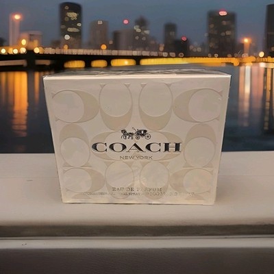 Coach New York Eau De Parfum EDP For Women 3.3 oz / 100 ml - Brand New Sealed