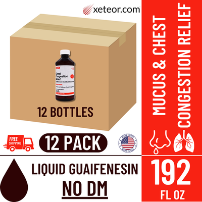 Rugby Ocus & Chest Congestión Guaifenesina 200 G Jarabe Para La Tos - Foto 3