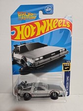 HOT WHEELS Back to the Future Time Machine Hover Mode  DELOREAN