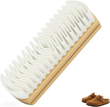 Suede Eraser  Brush for Shoes, Magic Rubber Shoe Brush Cleaner for Suede Shoe,B