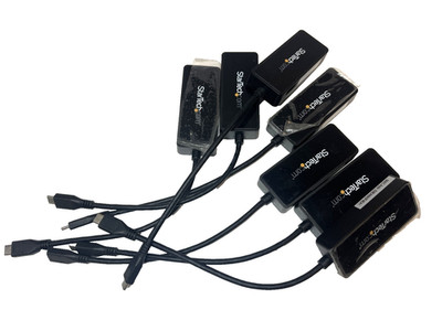 Lot of 7 StarTech.com USB-C to Gigabit Ethernet Adapters US1GC301AU
