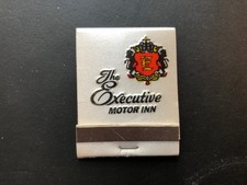 OLD Vintage Unused "The EXECUTIVE Motor Inn." matchbook MADE IN USA
