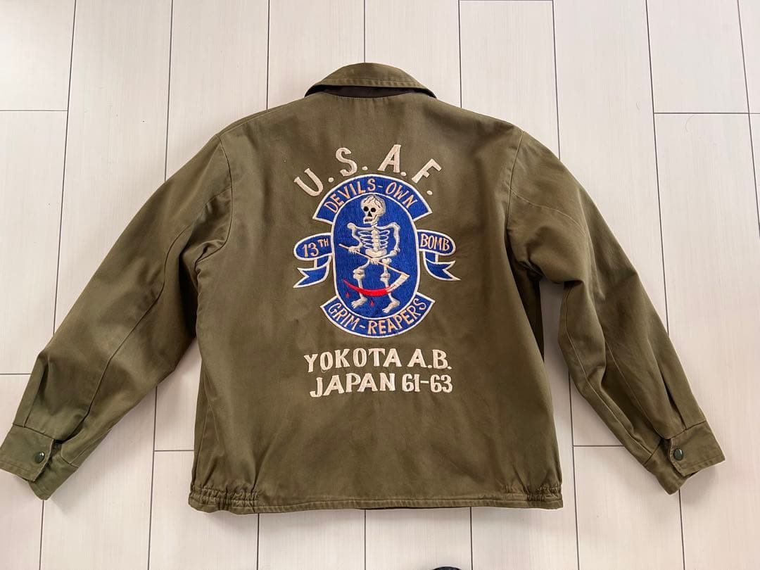 Buzz Rickson's Reversible Tour Jacket Vintage Sty… - image 2