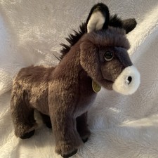 NEW Aurora Miyoni 11" Donkey Burro Mule Foal 26285 Plush Stuffed Animal Toy
