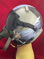 CASCO DE VUELO PILOTO HALCON F-16 HGU-55 CON MÁSCARA DE OXÍGENO MBU-12 GENTEX