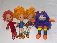 Vintage 80s Rainbow Brite Lot With Sprite NEE...