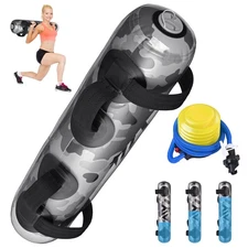 Yescom Foldable Aquabag Adjustable Water Weight Portable Home Gym Fitness