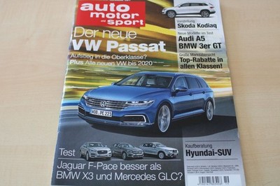 4) Auto Motor Sport AMS 19/2016 - Kia Soul EV Play mit  - Nissan Leaf 30 kWh Te
