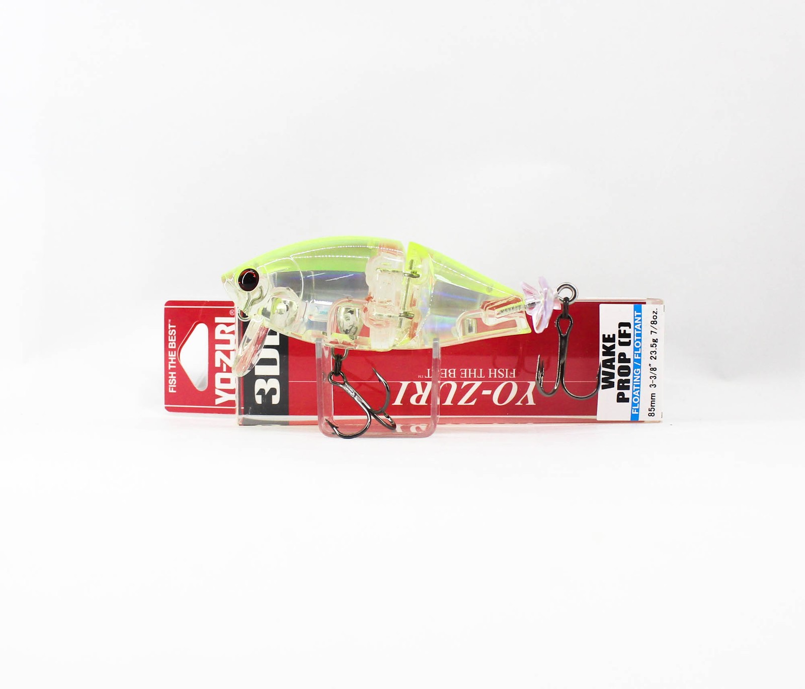 Yo Zuri 3DB Wake Prop 85F Floating Lure R1475-PCLS (5877)
