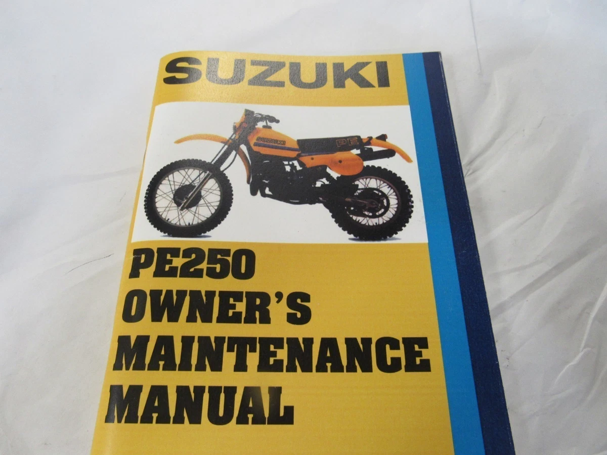 Suzuki Motorcycle & Scooter Parts & Accessories for Suzuki PE250