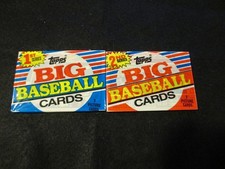 1988 Topps Big Baseball Unopened Packs Series 1 &2 !!!