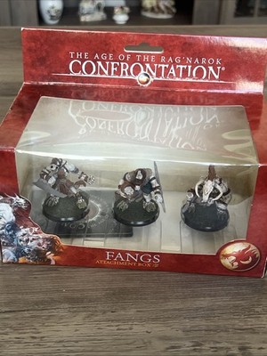 Rackham Confrontation Fangs Attachment Box Miniatures Figures NEW