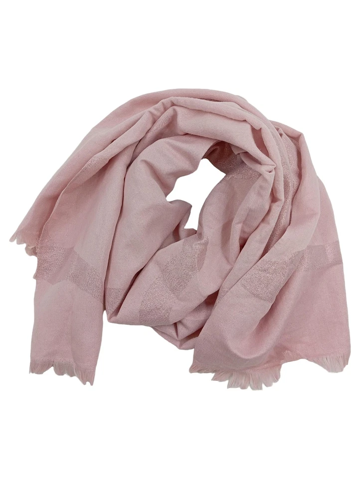 Ted Baker Écharpe Femmes Rose Viskose Paillettes Élégant - Photo 1/1