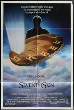 The Seventh Sign (1988) Original Movie Poster Folded 27x41
