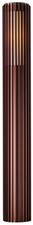 Image of Outdoor Light Brown Aludra Bollard IP44 Seaside Metallic 954mm Nordlux